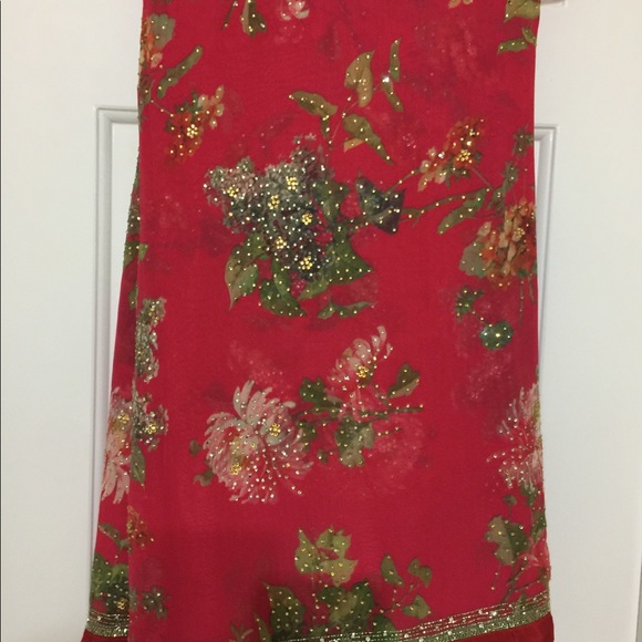 Ethnic Indian Wear Wedding  Saree New With Tag - Picture 3 of 9